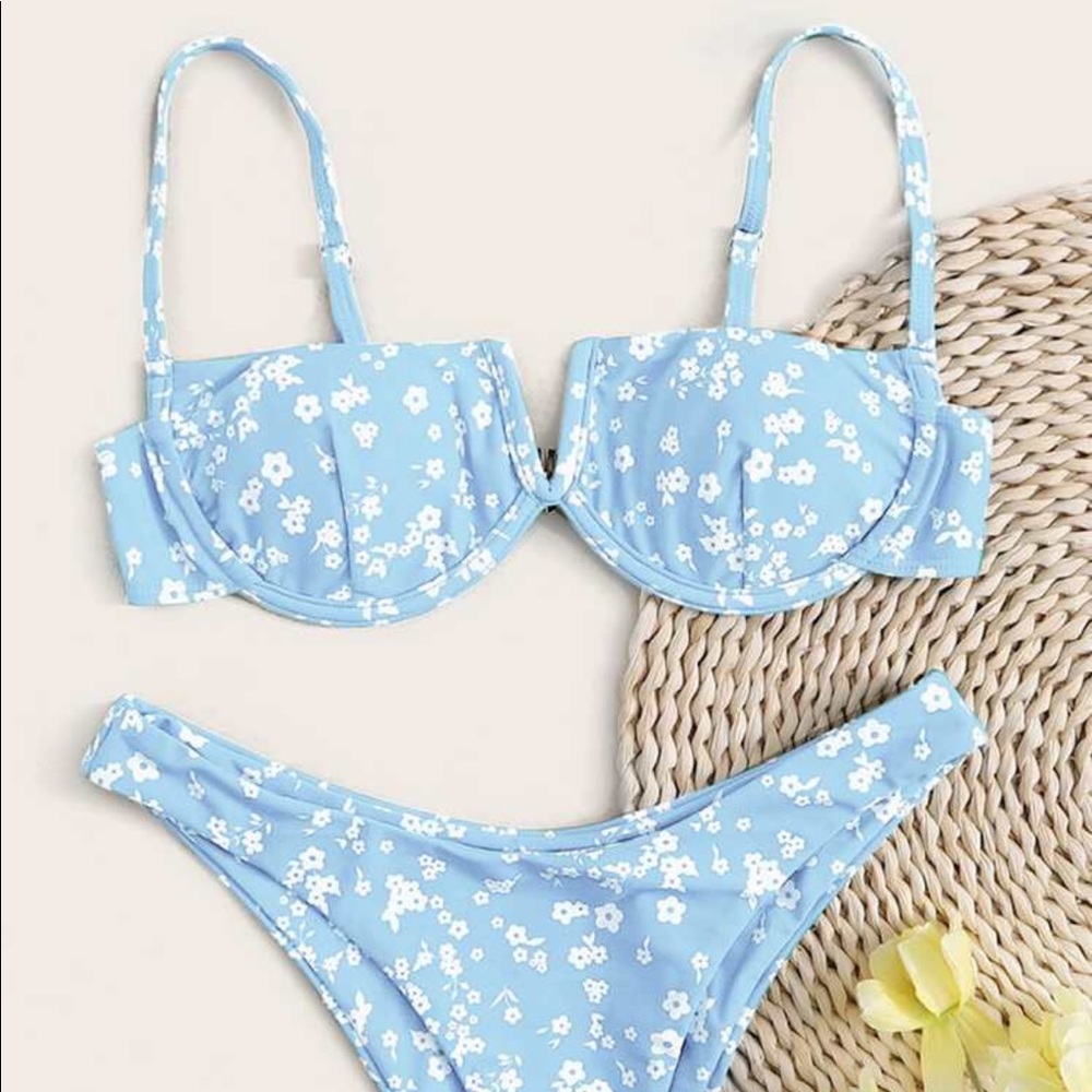 Light Blue bikini size Large